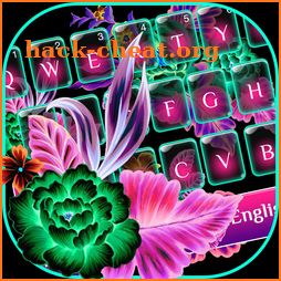 Colorful Flower Keyboard icon