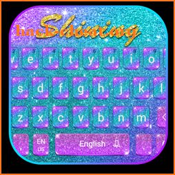 Colorful Glitter Dreamy  keyboard icon