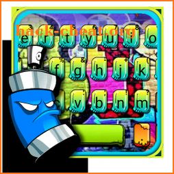 Colorful Graffiti Party Keyboard Theme icon