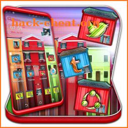 Colorful House Launcher Theme icon