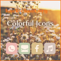 Colorful Icons Theme +HOME icon