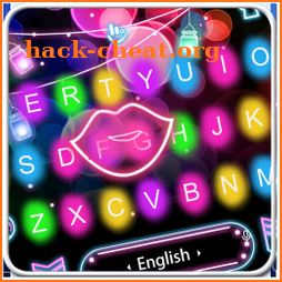 Colorful Sparkling Light Keyboard Theme icon