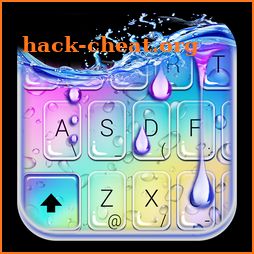 Colorful Water Keyboard Theme icon