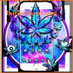Colorful Weed Themes HD Wallpapers Launcher 3D icon