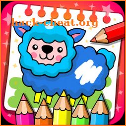 Coloring & Learn Animals - Kids Games icon