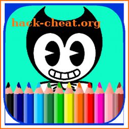 Coloring Bendy book's 2020 icon