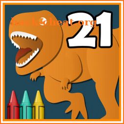 Coloring Book 21: More Dinosaurs icon