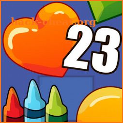 Coloring Book 23: Counting Shapes icon