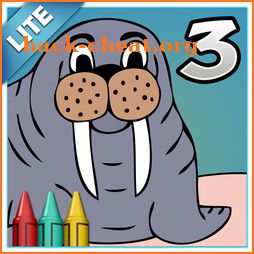 Coloring Book 3 Lite: Animals icon