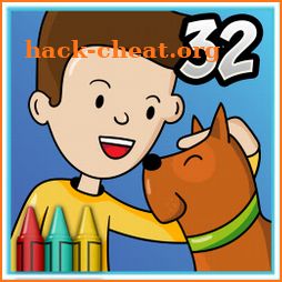 Coloring Book 32: Jim and His  icon