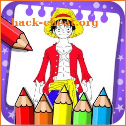 Coloring Book Anime Piece icon