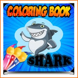 Coloring Book Baby Shark icon