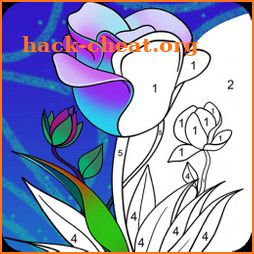 Coloring Book Color By Number icon