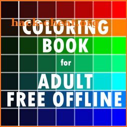 Coloring Book For Adults Free Offline icon