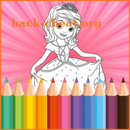Coloring Book for Disney Princess - for girls game icon