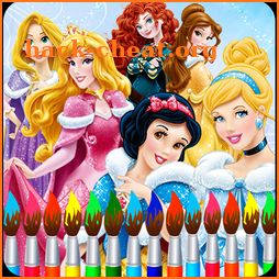 Coloring Book for Disney Princess icon