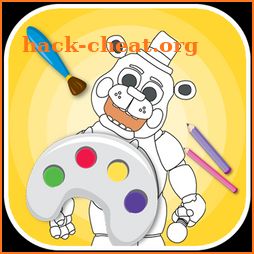 coloring book for five night FNAF icon