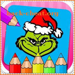 Coloring Book For Grinch Grinch & christmas story, icon