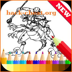 Coloring Book for Hero Rangers icon