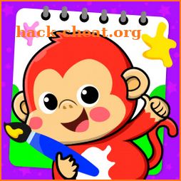 Coloring book for kids - Doodle, Color & Draw Game icon