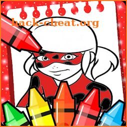 Coloring Book for Ladybug miracul icon