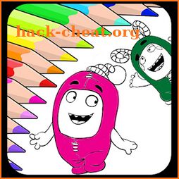 Coloring Book For Oddbods icon