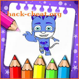 Coloring Book for PJ Heroes Masks icon