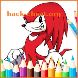 Coloring Book For Sonic 2020 Hedgehog's Page icon