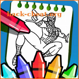 coloring book for Spider : Coloring woman 2020 icon