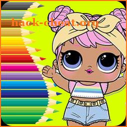 Coloring Book For sureprise Doll icon
