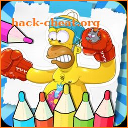 Coloring Book For The Simpson icon