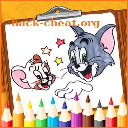 Coloring Book For Tom 2020: Coloring Jerry Game icon