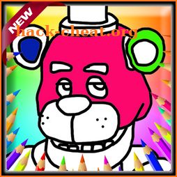 Coloring book game for 5NAF Fans icon