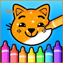 Coloring Book Games & Drawing icon