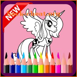 Coloring Book - Little Pony for Kids icon
