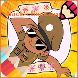 coloring book Little Singham icon