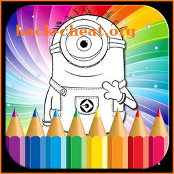 Coloring Book Minion icon