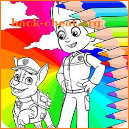 Coloring Book Paw for Kids Patrol icon
