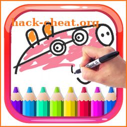 Coloring Book Pepa Cartoon For Pig Page icon