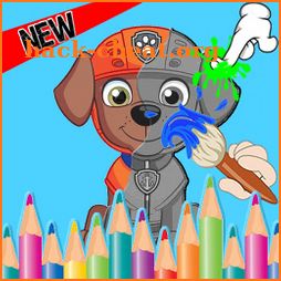 Coloring Book - Puppy Patrol icon