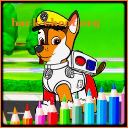 Coloring Book Super Dogs icon