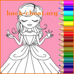 Coloring Doll Lol and Princess Little icon