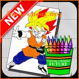 Coloring Dragon DBZ  Goku icon