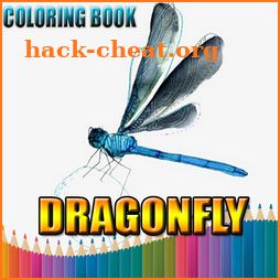 Coloring Dragonfly icon