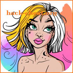Coloring for adults offline icon