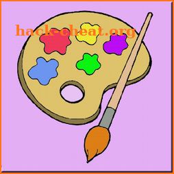 coloring for children icon