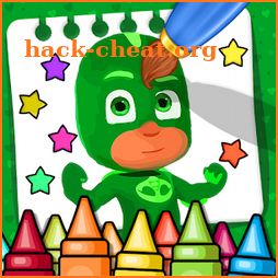 Coloring For Pj Masks - Colouring Book icon