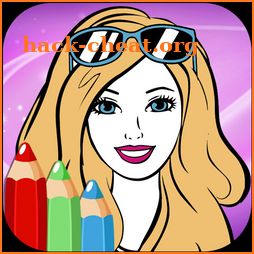 Coloring Game for Barbie icon