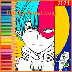 Coloring Game for Boku No Hero Academia icon