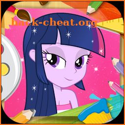 Coloring Game for Equestria Girl icon